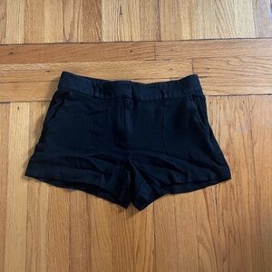 LOFT Black Lightweight Shorts Size 6